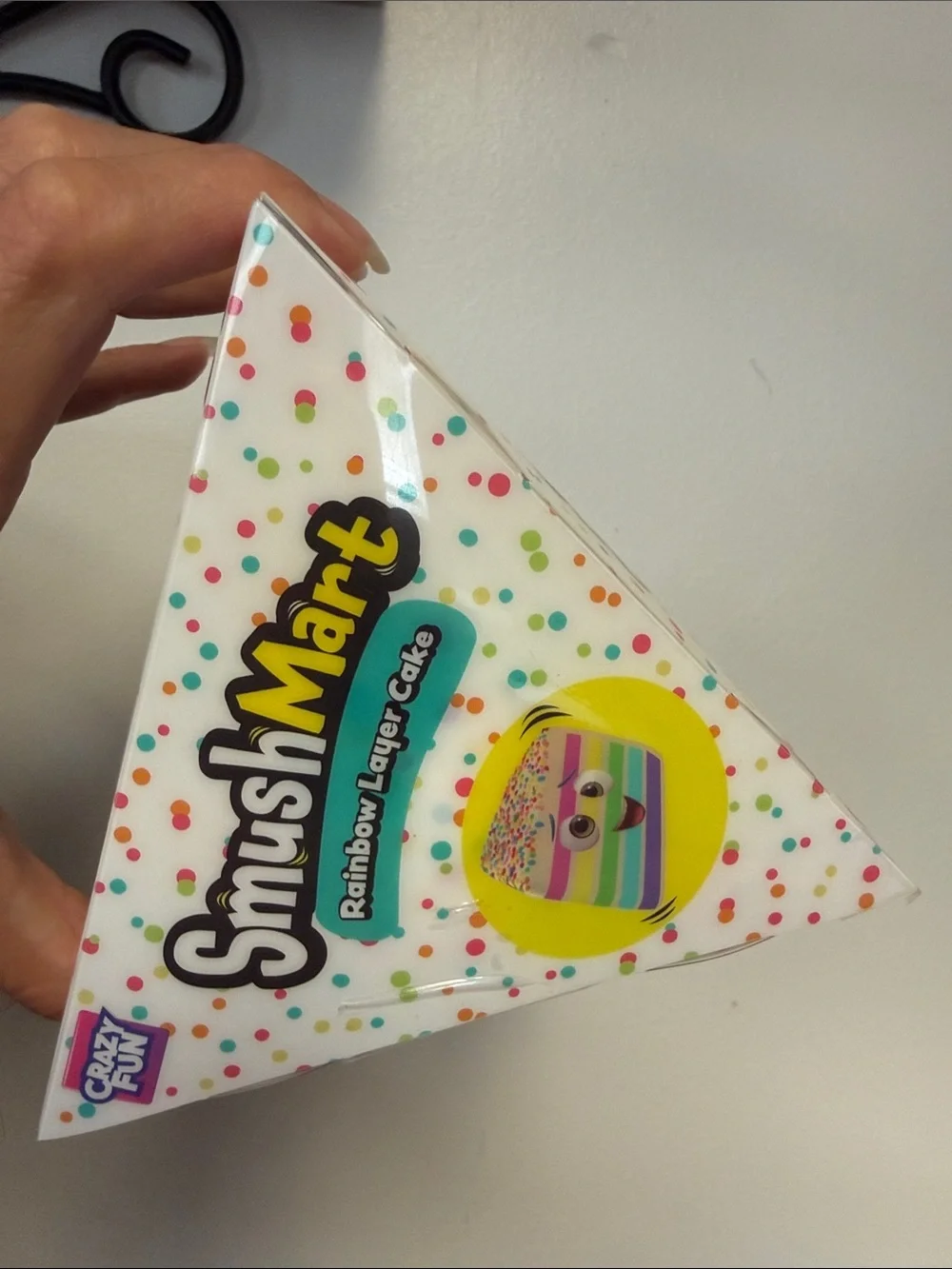 SmushMart Rainbow Layer Cake Squishy Toy - Multicolor